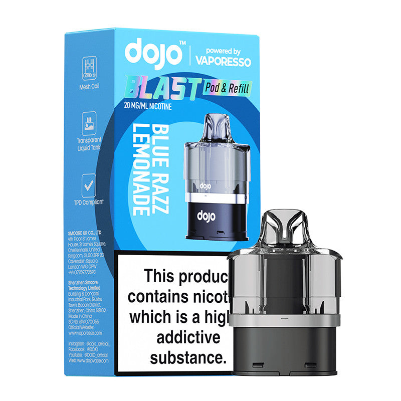 Blue Razz Lemonade Vaporesso Dojo Pods