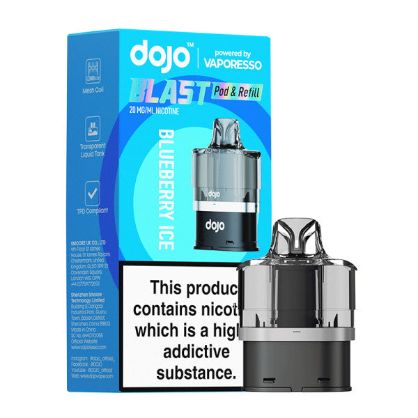 Blueberry Ice Vaporesso Dojo Pods