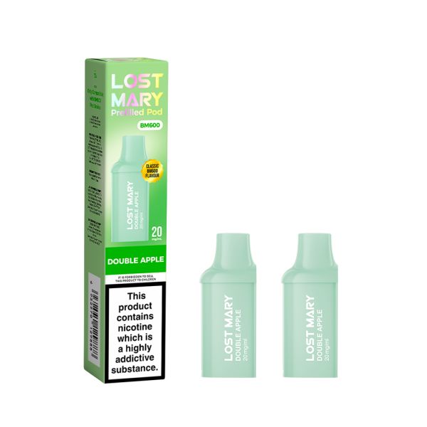 Double Apple Lost Mary BM600 Refill Pods