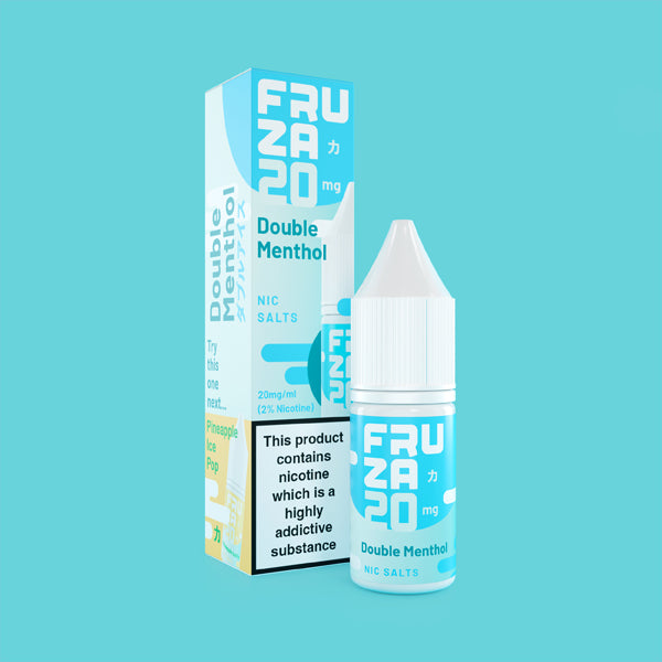 Double Menthol Fruza Nic Salts