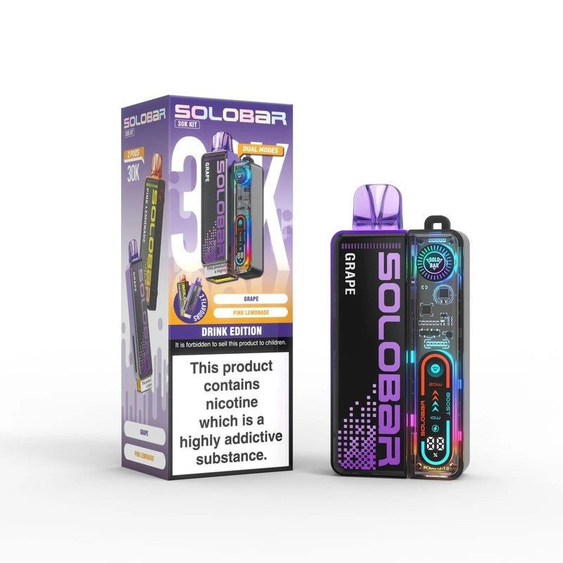 Solobar Boost 30K Drink Edition Prefilled Pod Kit