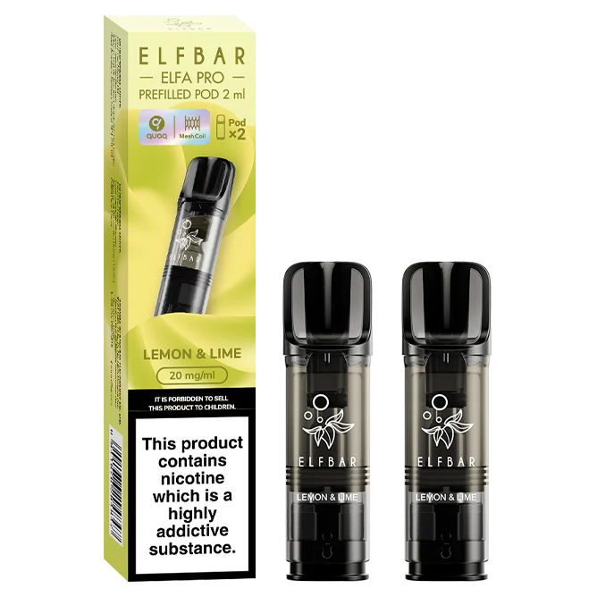 Lemon and Lime Elfa Pro Pods