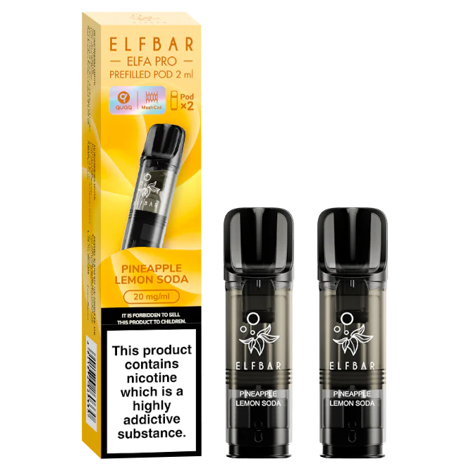 Pineapple Lemon Soda Elfa Pro Pods