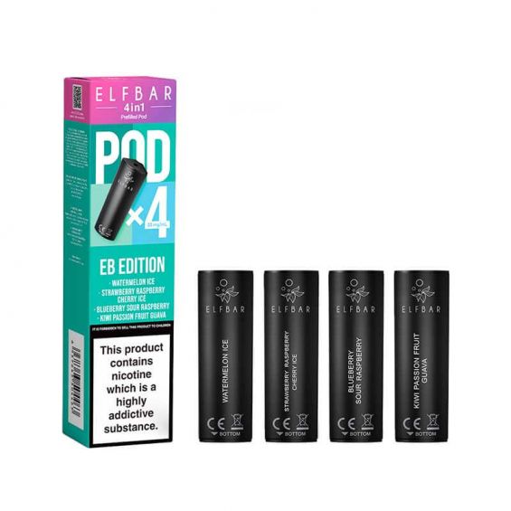 Elf Bar 4 in 1 EB Edition Prefilled Pods