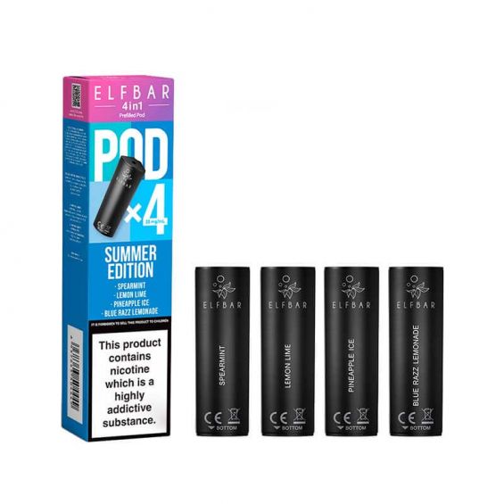 Elf Bar 4 in 1 Summer Edition Prefilled Pods