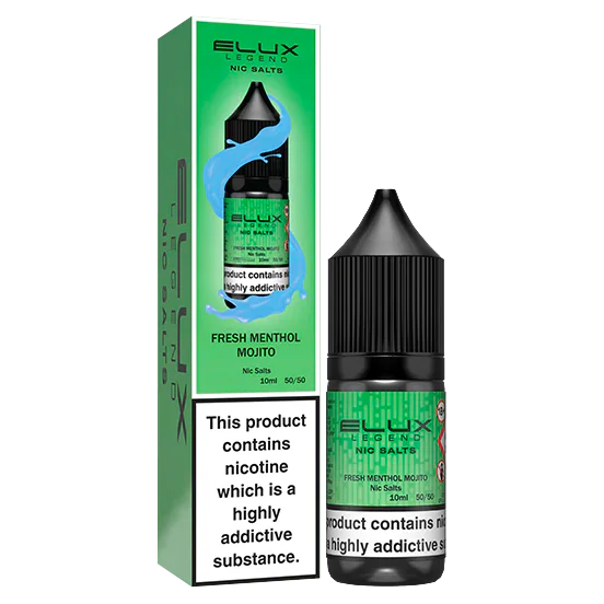 Fresh Menthol Mojito Elux Legend Nic Salt