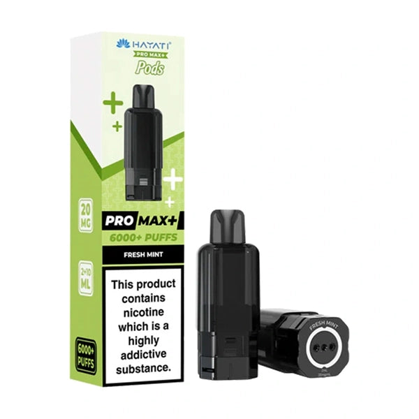 Fresh Mint Hayati Pro Max+ 6000 Prefilled Pod