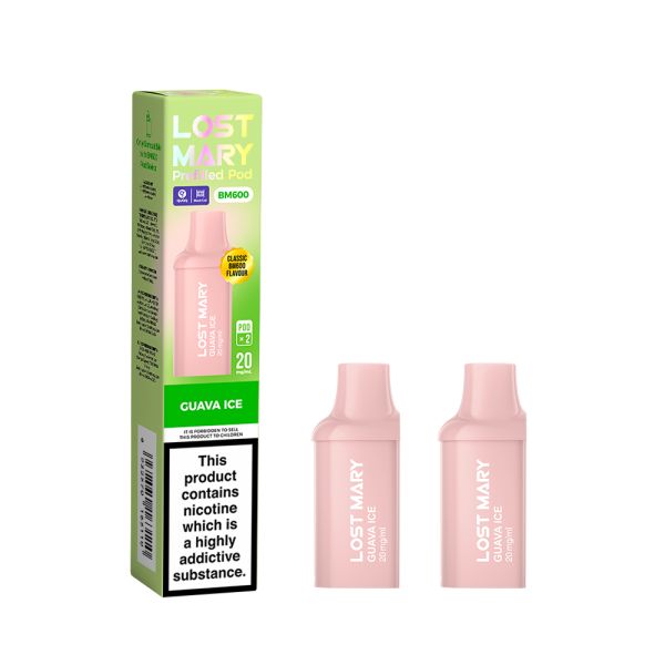 Guava Ice Lost Mary BM600 Refill Pods