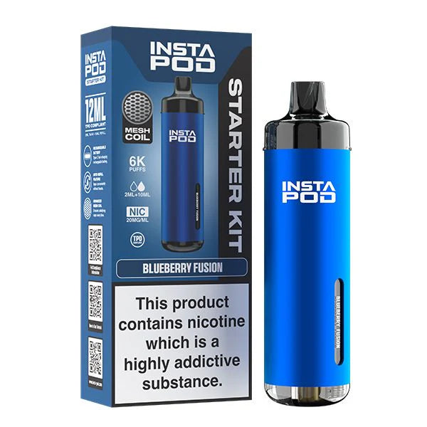 Blueberry Fusion Instapod 6000 Pod Kit