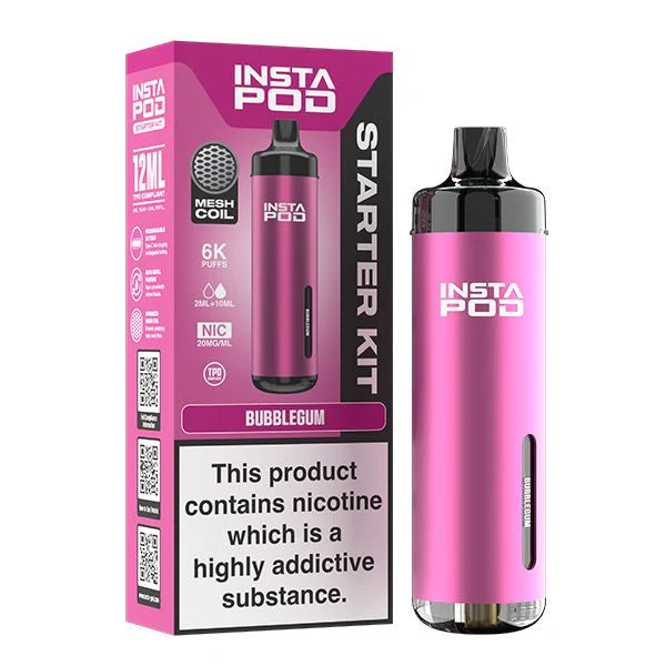Bubblegum Instapod 6000 Pod Kit