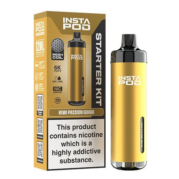 Kiwi Passion Guava Instapod 6000 Pod Kit