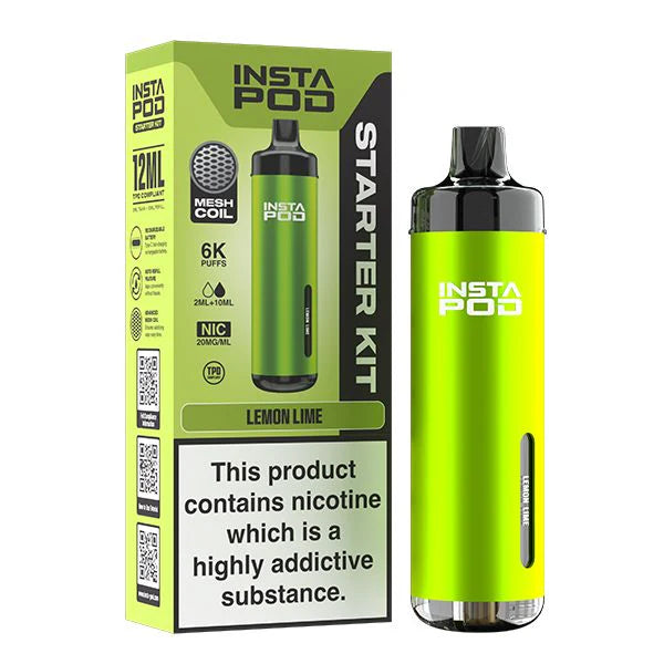 Lemon Lime Instapod 6000 Pod Kit