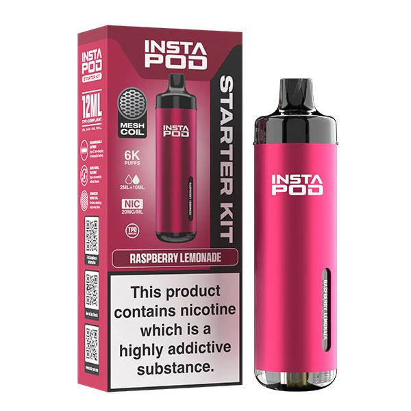 Raspberry Lemonade Instapod 6000 Pod Kit
