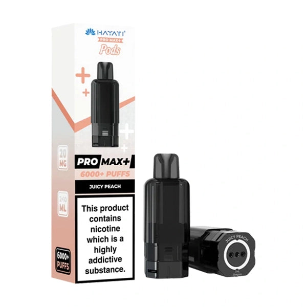 Juicy Peach Hayati Pro Max+ 6000 Prefilled Pod