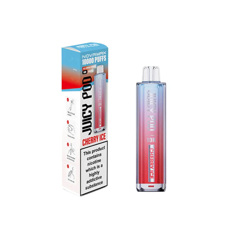 Cherry Ice Juicy Pod NovaMax 10K Pod Kit