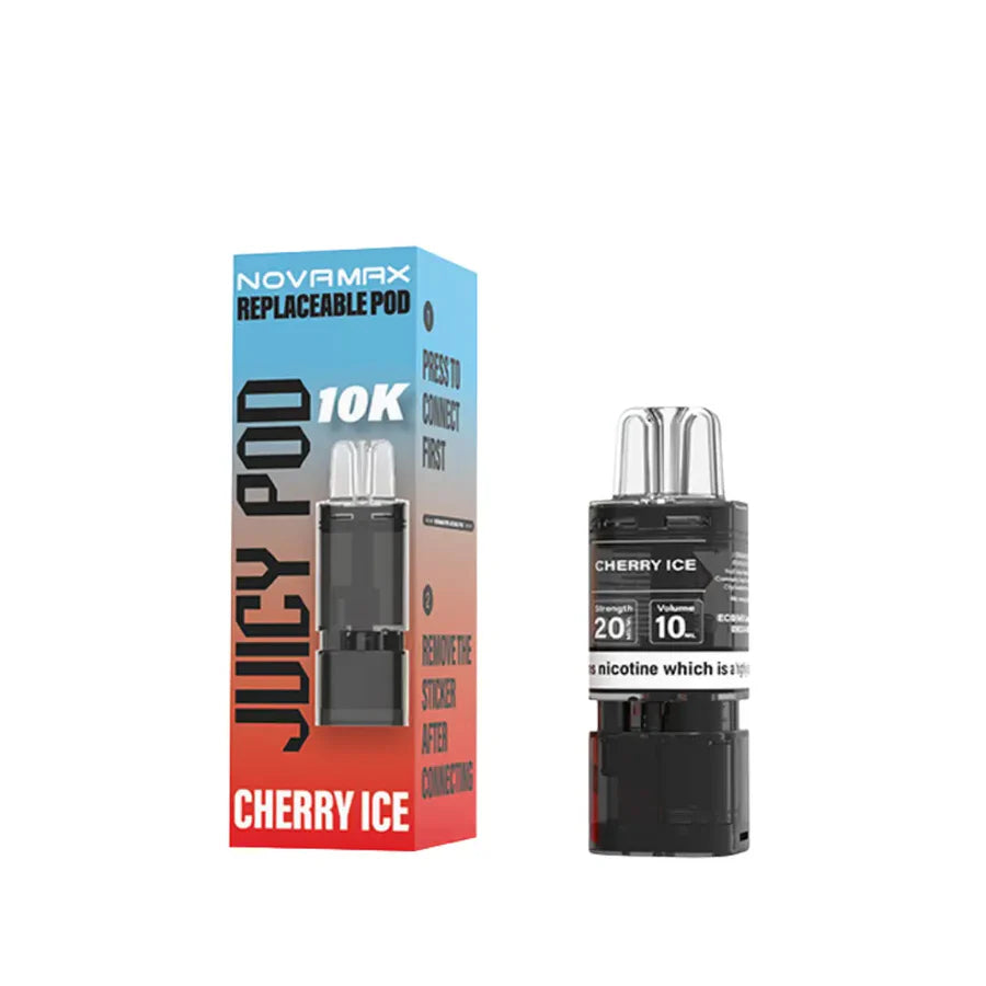 Cherry Ice Juicy Pod NovaMax 10K Pod