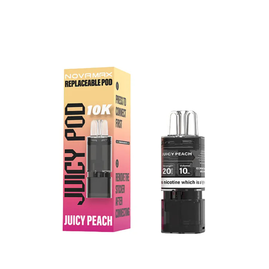 Juicy Peach Juicy Pod NovaMax 10K Pod