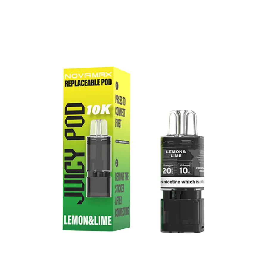 Lemon Lime Juicy Pod NovaMax 10K Pod