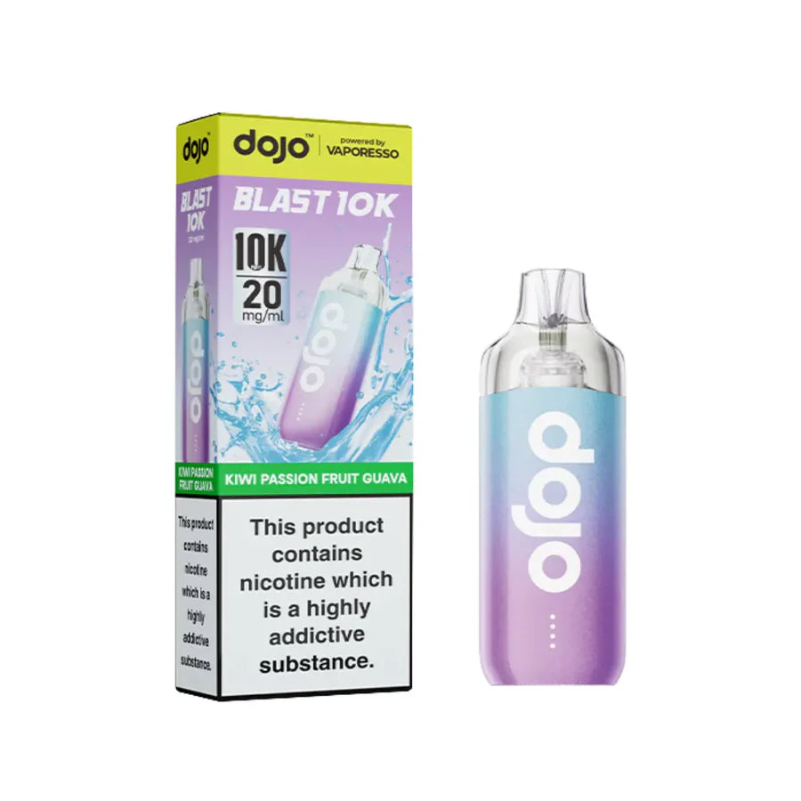 Kiwi Passion Fruit Guava Dojo Blast 10k Pod Kit