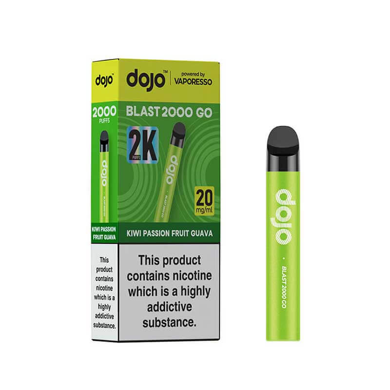 Kiwi Passionfruit Guava Dojo Blast 2000 Go Pod