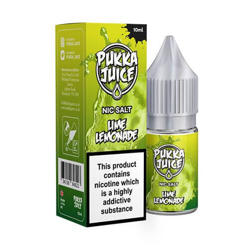 Lime Lemonade Pukka Juice Nic Salt
