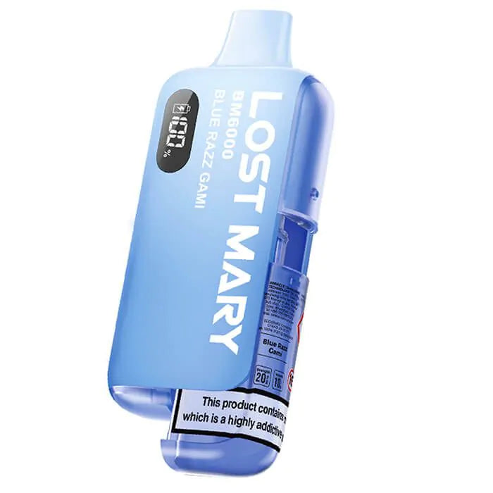 Blue Razz Gami Lost Mary BM6000 Pod Kit