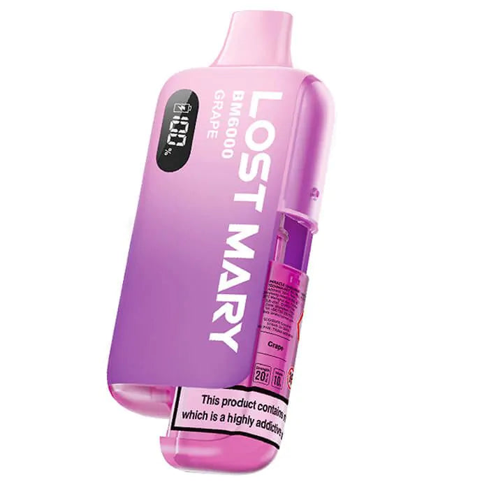 Grape Lost Mary BM6000 Pod Kit