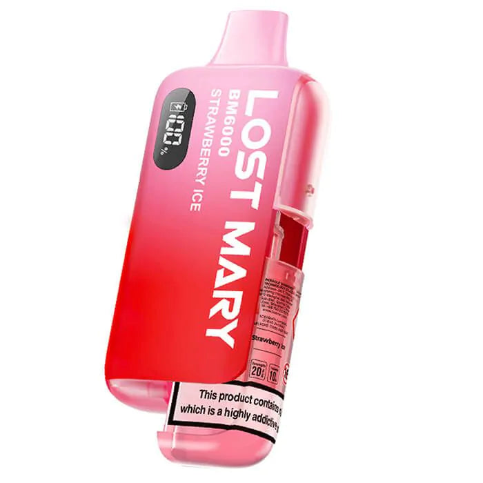 Strawberry Ice Lost Mary BM6000 Pod Kit