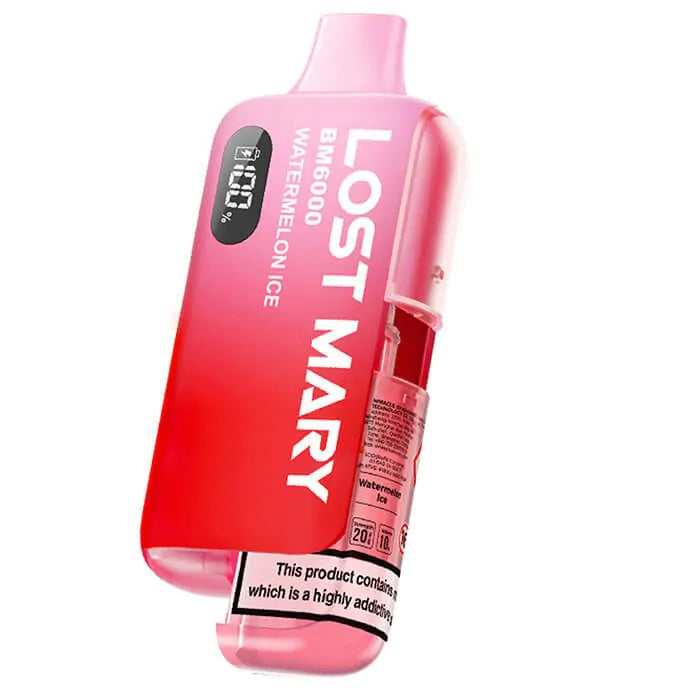 Watermelon Ice Lost Mary BM6000 Pod Kit