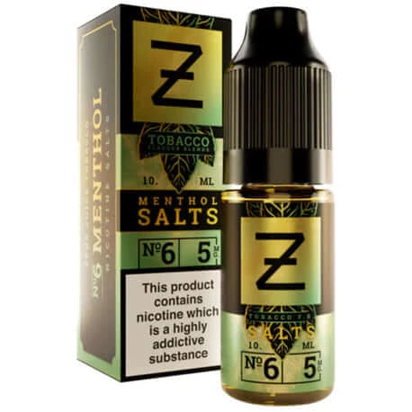 Menthol Tobacco Nic Salt E-Liquid by Zeus Juice