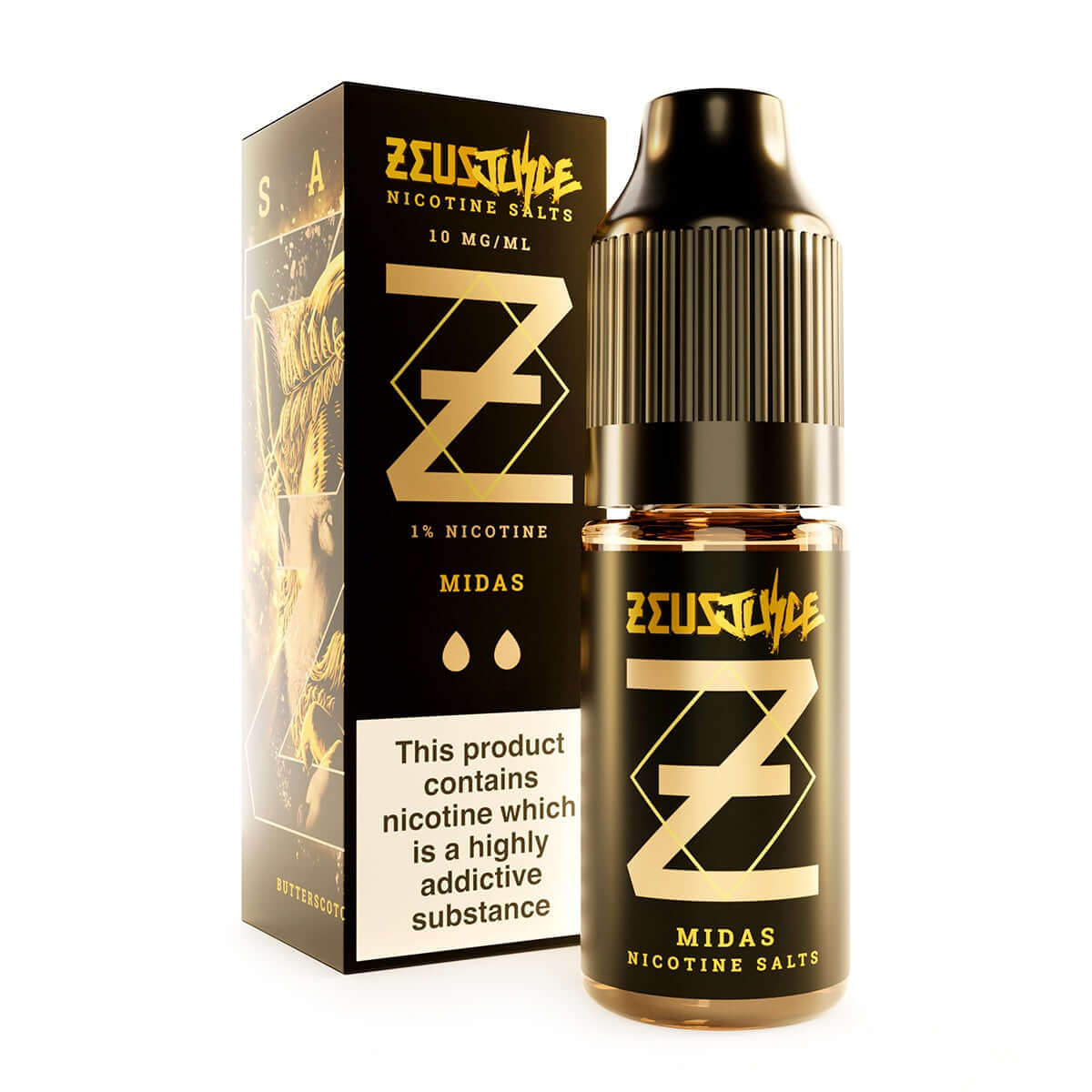 Midas Nic Salt E-Liquid by Zeus Juice