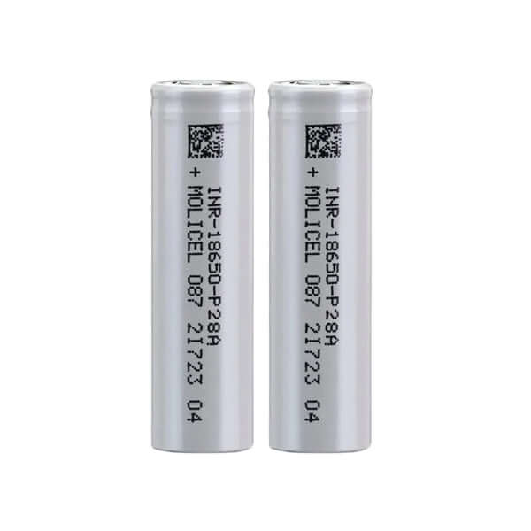 Molicel P28A (2 pack) 18650 Batteries