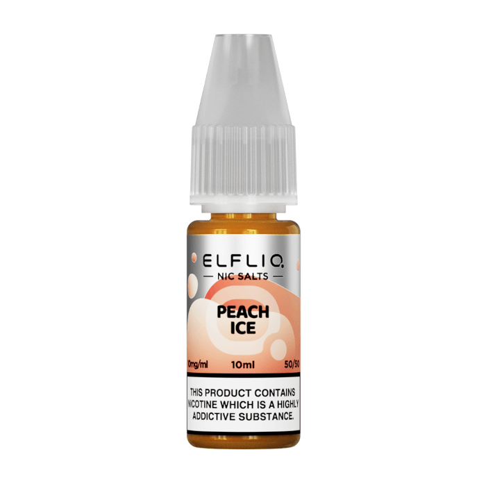 Peach Ice Nic Salt by ElfLiq