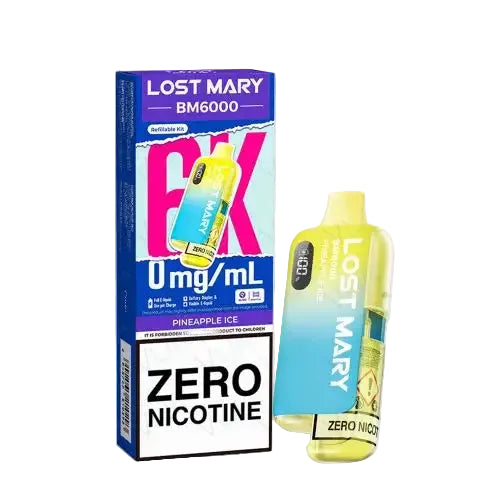 Pineapple Ice Lost Mary BM6000 Zero Nicotine Prefilled Pod Kit