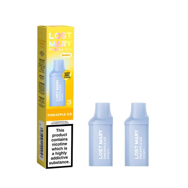 Pineapple Ice Lost Mary BM600 Refill Pods