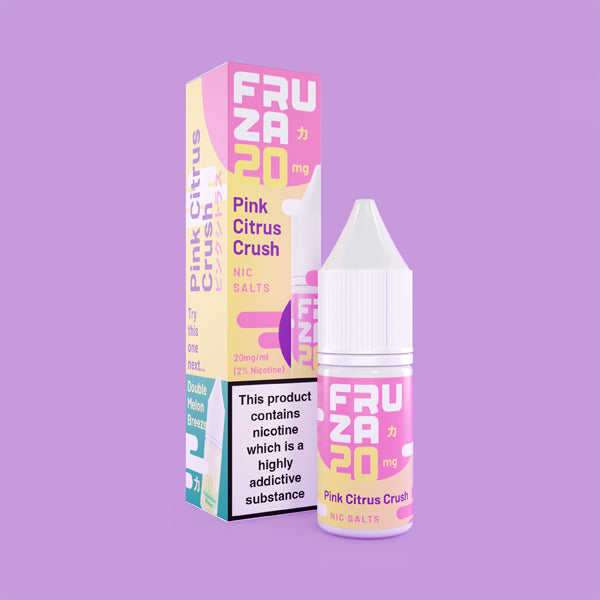 Pink Citrus Crush Fruza Nic Salts