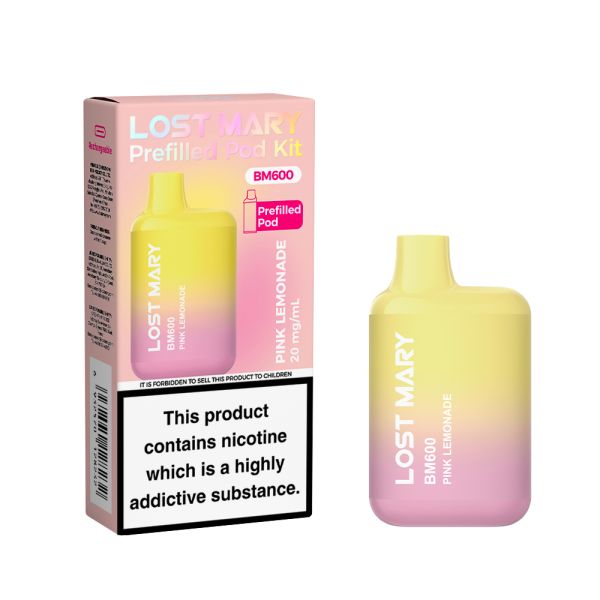 Pink Lemonade Lost Mary BM600 Pod Kit