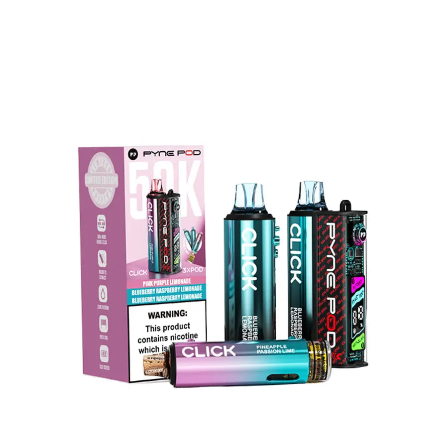 Lemonade Edition Pyne Pod Click 50k Vape Kit
