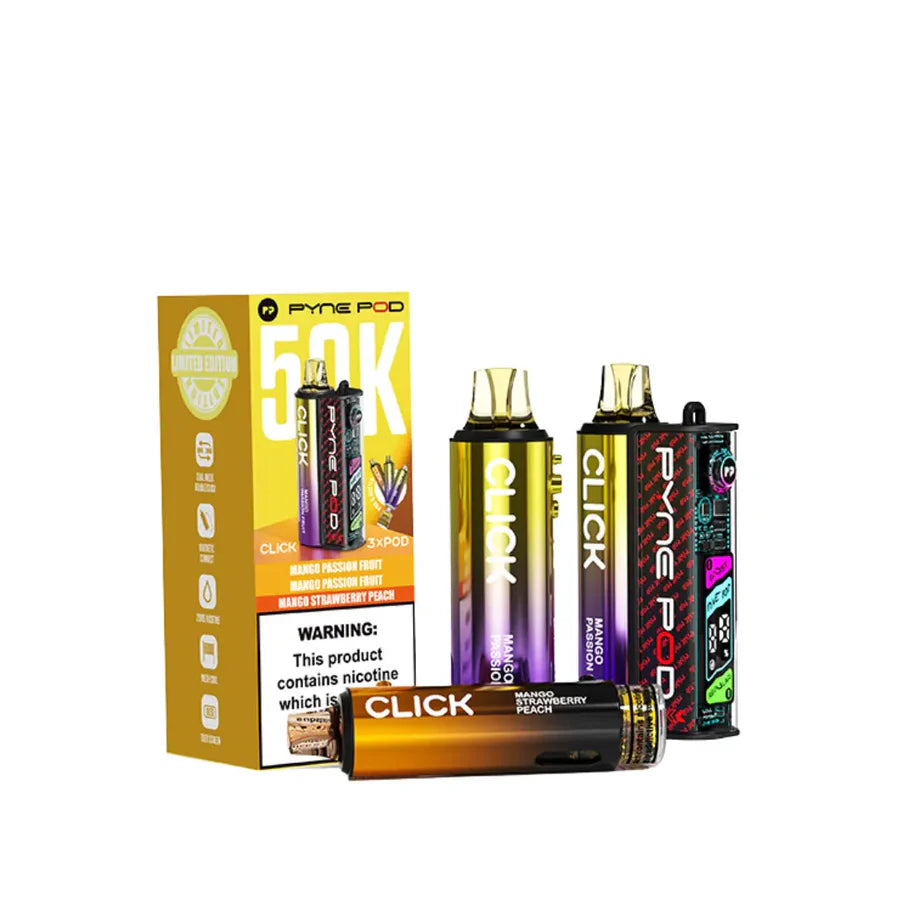 Mango Edition Pyne Pod Click 50k Vape Kit
