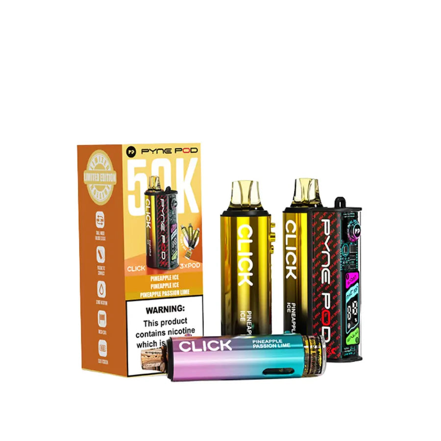 Pineapple Edition Pyne Pod Click 50k Vape Kit