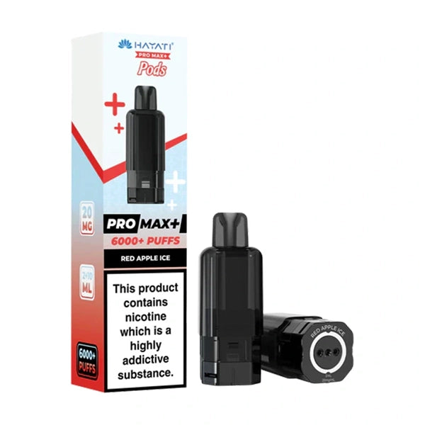 Red Apple Ice Hayati Pro Max+ 6000 Prefilled Pod
