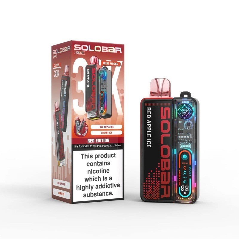 Solobar Boost 30K Red Edition Prefilled Pod Kit