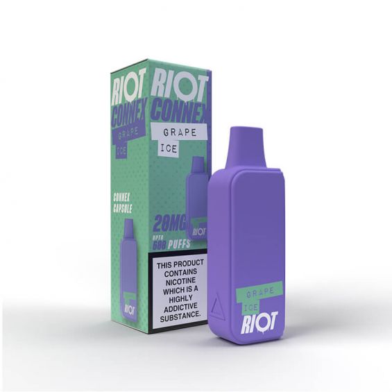 Grape Ice Riot Connex Vape Pod