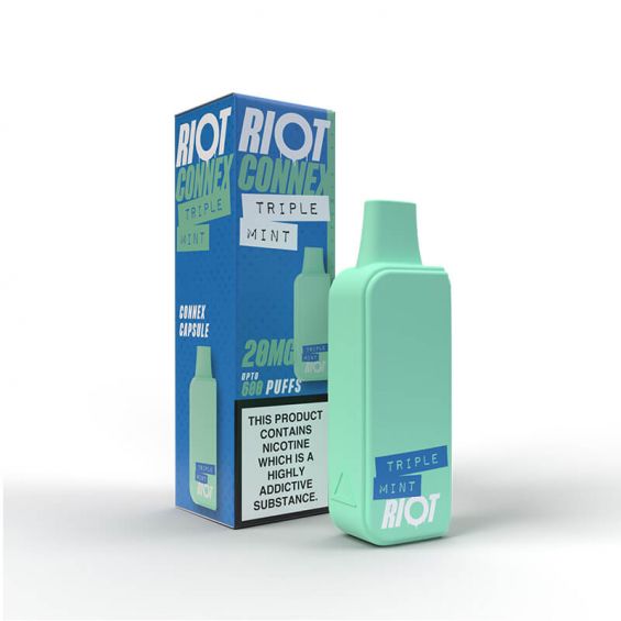 Triple Mint Riot Connex Vape Pod