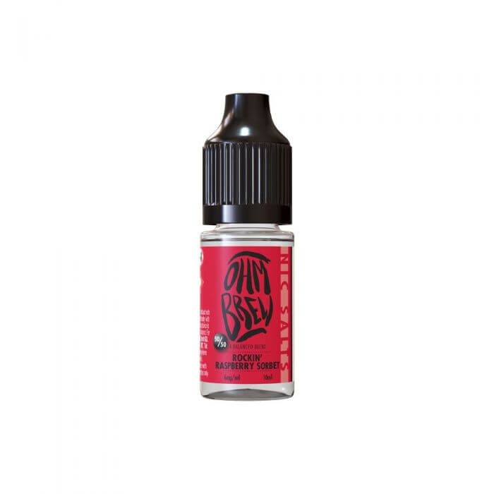 Rockin Raspberry Sorbet Ohm Brew Nic Salt