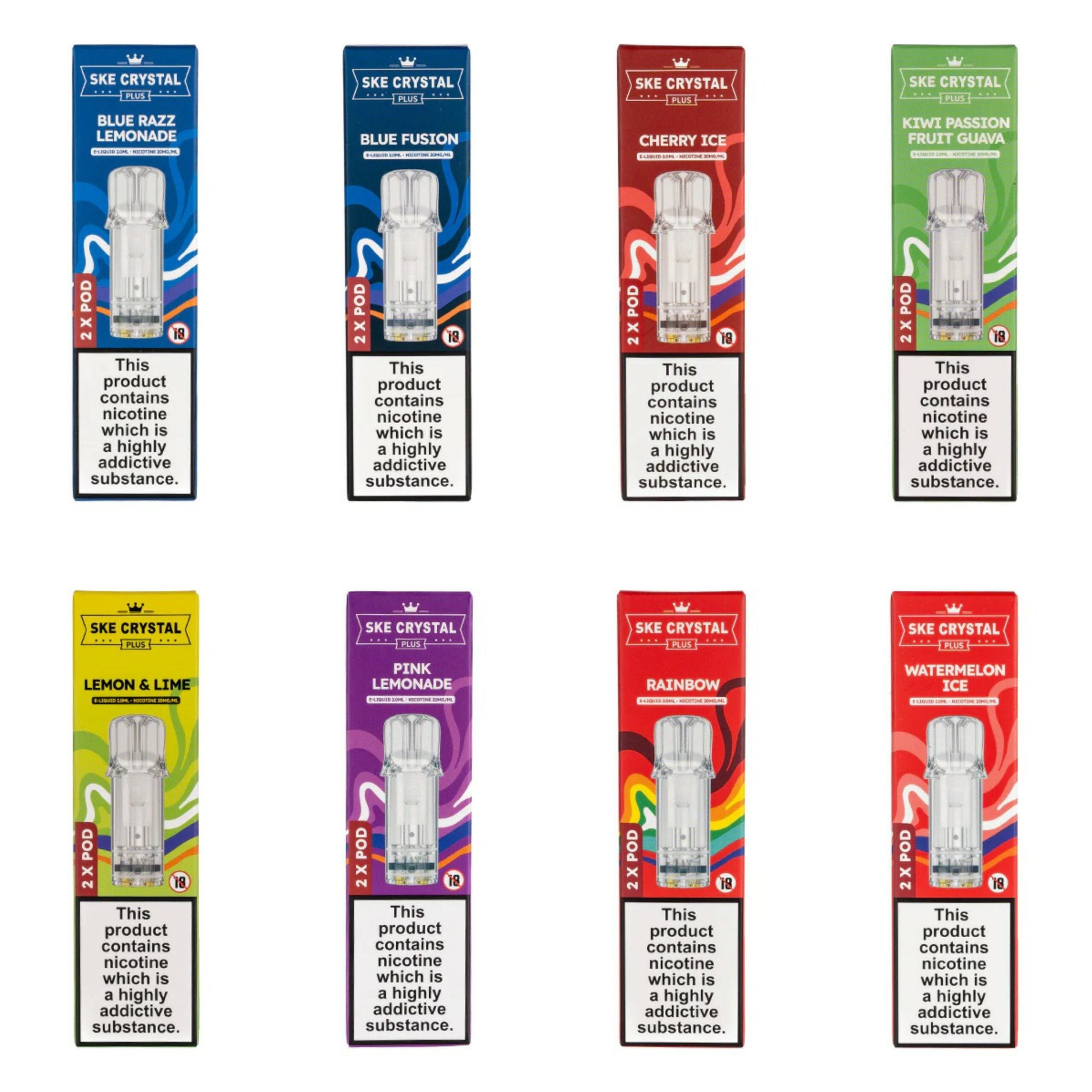 SKE Crystal Plus Flavours