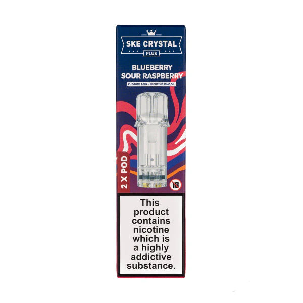 Blueberry Sour Raspberry SKE Crystal Plus Pods