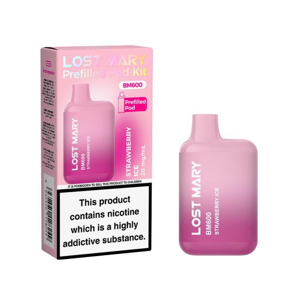 Strawberry Ice Lost Mary BM600 Pod Kit