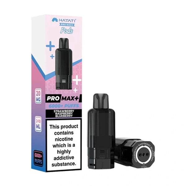 Strawberry Raspberry Blueberry Hayati Pro Max+ 6000 Prefilled Pod