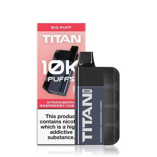 Titan 10K Strawberry Raspberry Cherry Disposable Vape